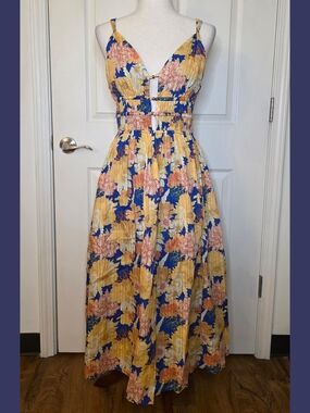 alivia v neck ruffle ombre maxi dress Ombre Chiffon V-Neck Gown – Monique Lhuillier